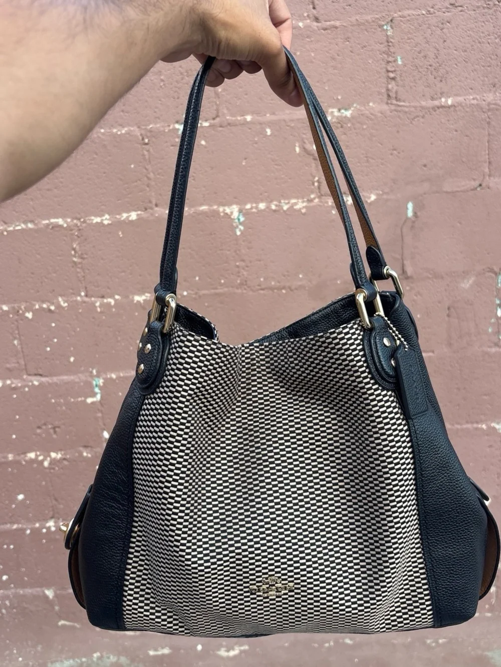 Coach Legacy Jacquard Edie 31 shoulder bag